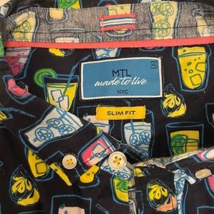 Men’s fun button down shirt